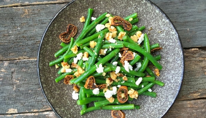 Bean, Walnut & Fig Salad Bean, Walnut & Fig Salad